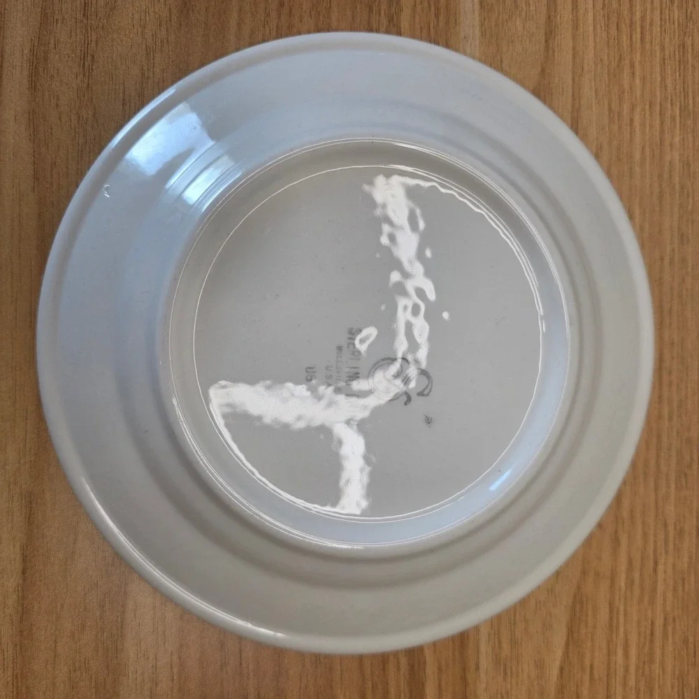 Set of 4 Sterling China Baseball Plates 7.25